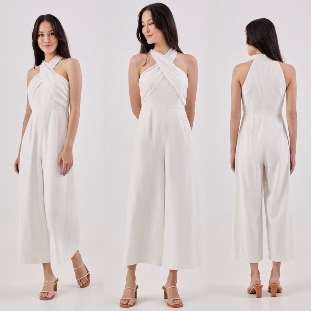 Love Bonito Verona Halter Neck Jumpsuit
